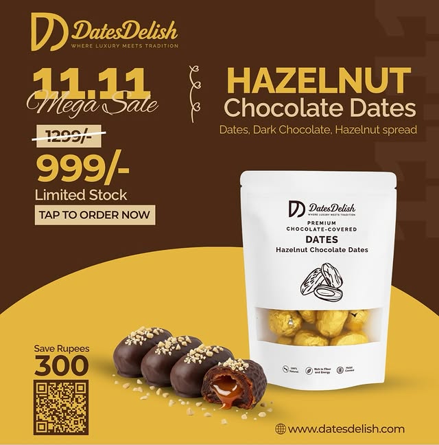 11.11 Mega Sale at Dates Delish in Islamabad