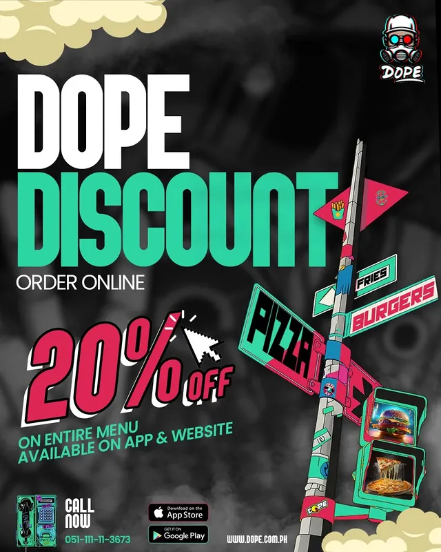 Dope Discount 20% OFF