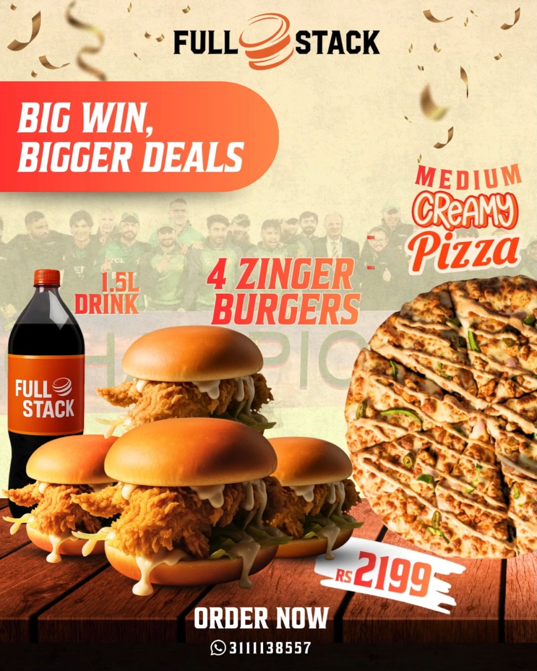 BIG WIN, BIGGER DEALS!