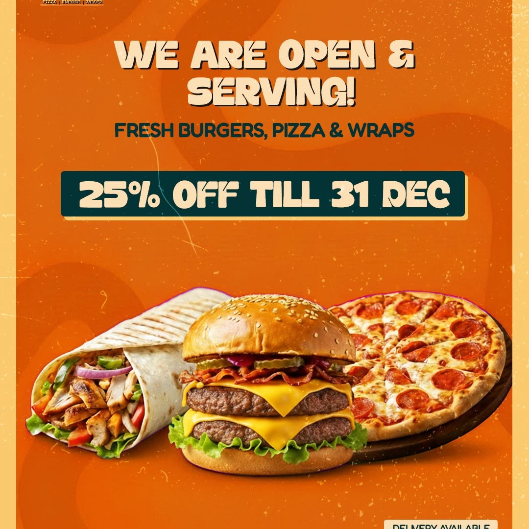 We R Open & Serving at Smoke\'n Valley in Islamabad