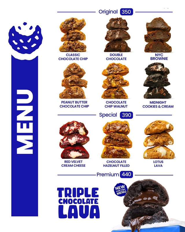 🍪 Crumble Menu – Starting from Rs. 350 at Crumble in Islamabad