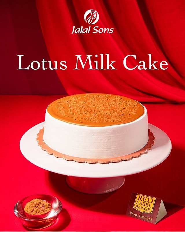 Premium Lotus Milk Cake – Red Label Range for Rs. 2298