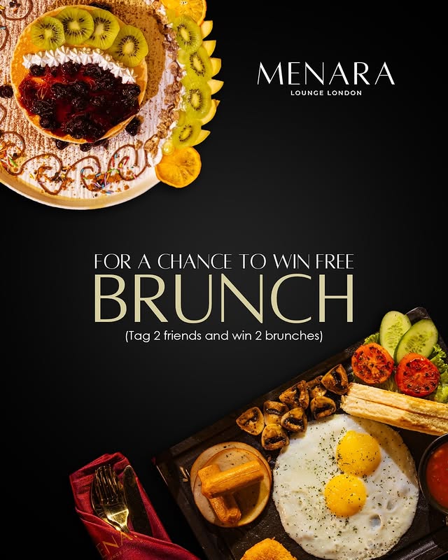 Win a Brunch for 2 at Menara Lounge – Islamabad Giveaway 🎉🍽️